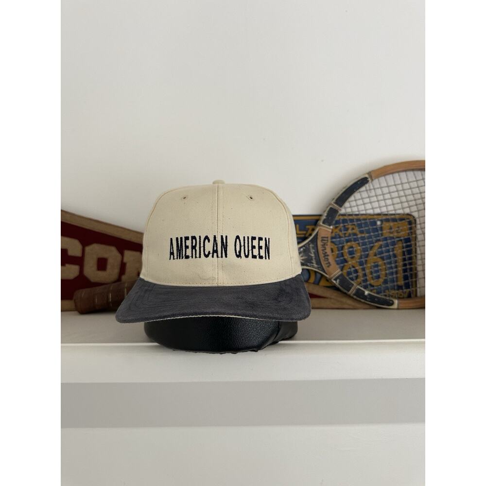 Vintage American Queen Steamboat Snapback Hat